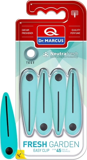 Dr. Marcus Easy Clip luchtverfrisser voor in de auto Fresh Garden