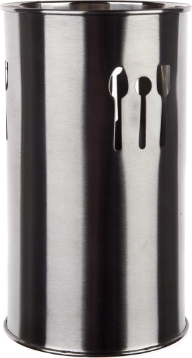 Roestvrijstalen houder voor keukengerei 10 × 18,5 cm