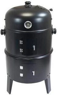 Grill multifonction 3 en 1 avec bain-marie, diamètre 40 cm, hauteur 75 cm