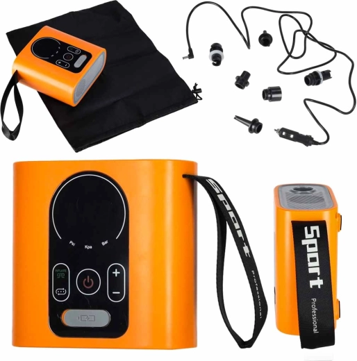 Auto elektrische pomp voor paddleboard SUP 22 PSI, 140 W, Auto‑Off