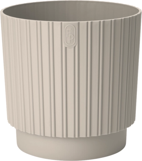 MIKA Cyli Petit ECO Recycled Planter 26 cm almond