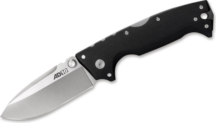 Cold Steel AD-10 folding knife black G10