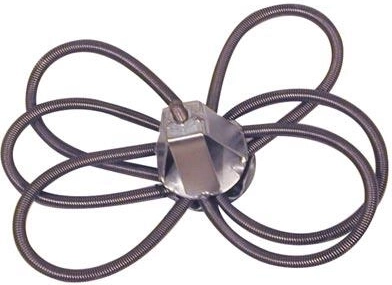 Rosace de cheminée avec 6 ressorts, 120–220 mm