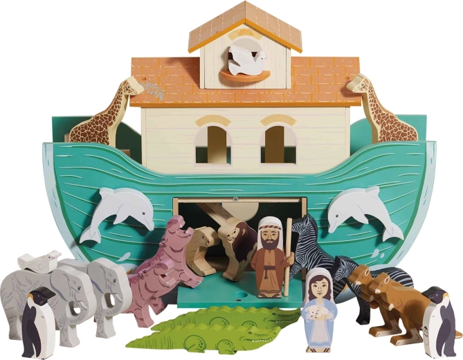 Le Toy Van Large Noah’s Ark – wooden set with figures