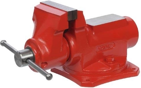 YORK 125 mm Bench Vise with Rotating Stand Plate
