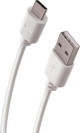 Forever USB – USB‑C Cable 1 m, 2 A, White