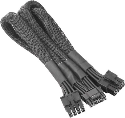Adapter PCIe Gen5 power cable 2x 8-pin to 12+4-pin 12VHPWR, 600 mm