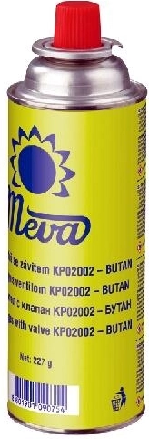 Gascartouche 227 g met ventiel MEVA