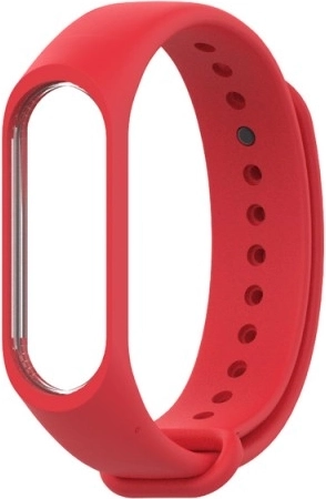Siliconen bandje voor Xiaomi Mi Band 3/ Xiaomi Mi Band 4 - rood