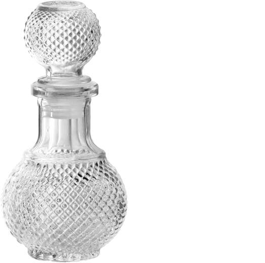 Glazen karaf 260 ml met stop