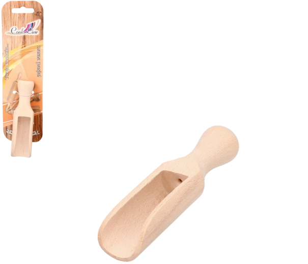 Cuillère en bois de hêtre 10 cm