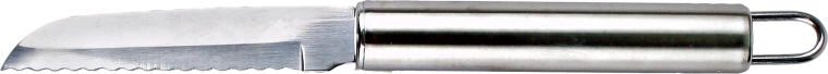Fruit knife with serrated stainless steel blade 22.5 cm