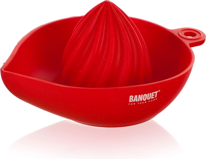 Culinaria Silicone Citrus Juicer Red