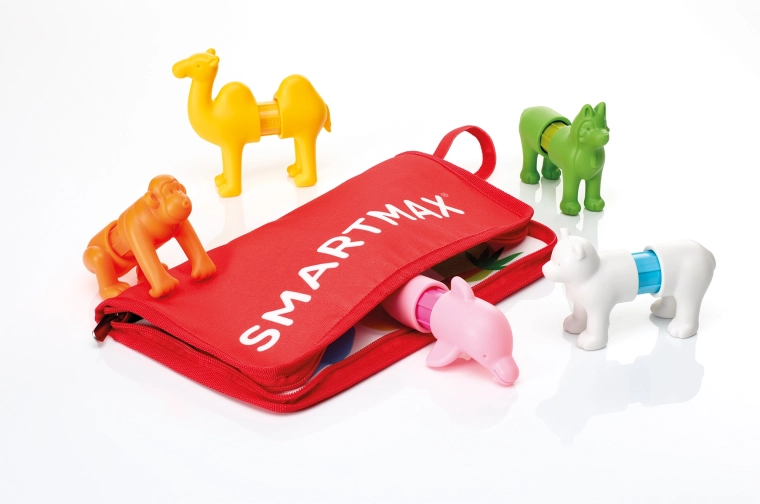 SmartMax My First Animals from Around the World – Magnetic Construction Set 16 pcs