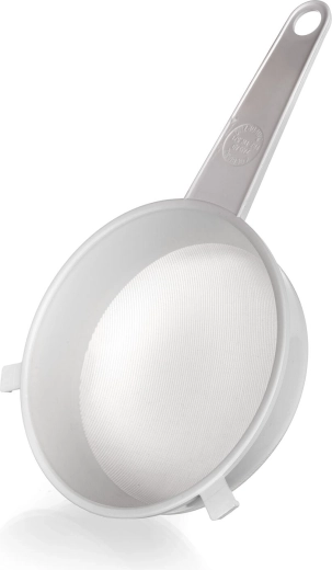 Keukenzeef met fijn gaas 16 cm, wit