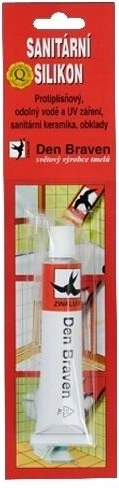 Siliconen sanitairkit wit 23 ml