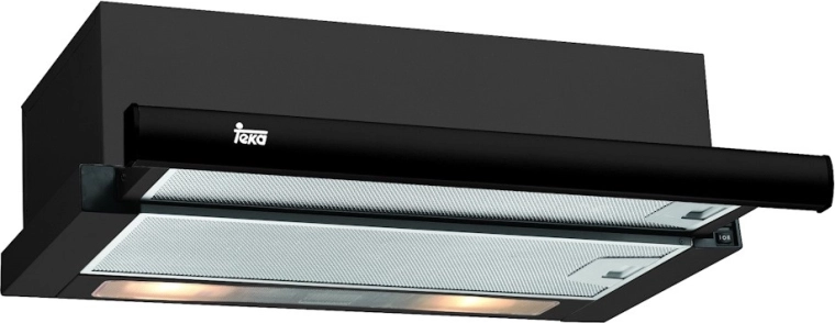 Telescopische keukenafzuigkap TL 6310 zwart