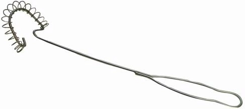 Edelstahl-Schneebesen 70 mm mit Edelstahlgriff