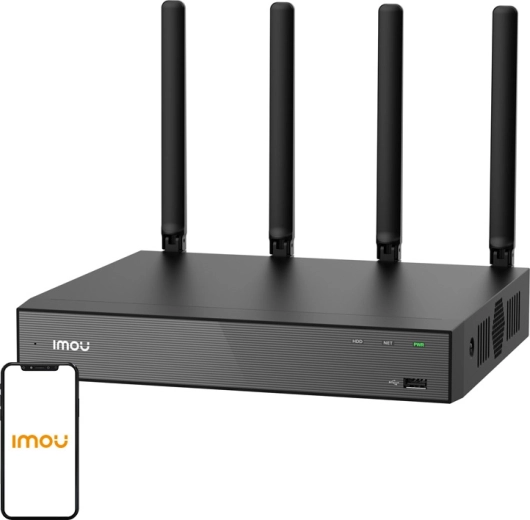 Enregistreur vidéo IP Imou Wi‑Fi 18 canaux (Wi‑Fi 6, 4K, H.265, jusqu’à 16 To)