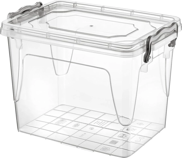 Plastic opbergbox MULTI rechthoekig hoog 4,5 l