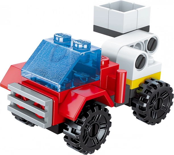 Qman Squros Rescue Vehicle Skyline 3-in-1 – mini building set