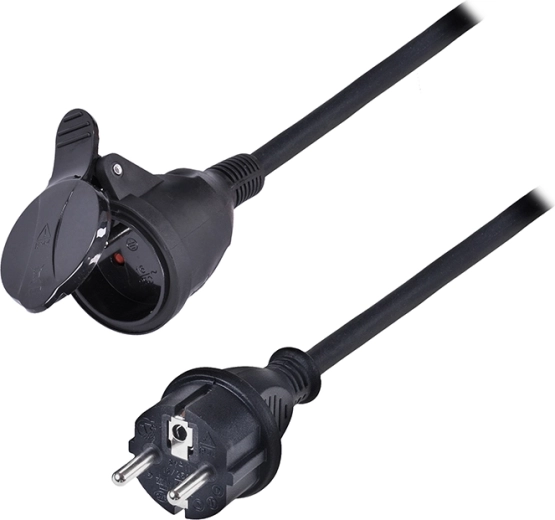 Solight verlengsnoer 20 m, 1 stopcontact, IP44, H07RN-F 3G 2,5 mm²