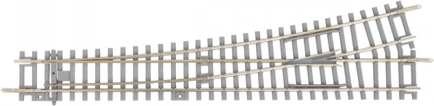 Piko Left Turnout with Concrete Sleepers