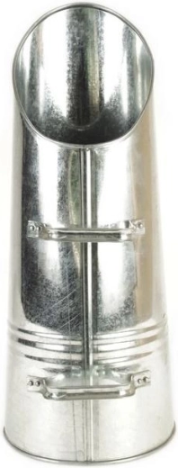 Verzinkte kolenbak 15 l groot