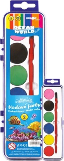 Watercolors Ocean World - 6 colors