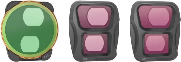 Sunnylife Filter Set for DJI Air 3 with CPL, ND8 and ND16