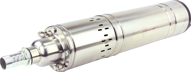Pompe à vis submersible pour puits 1500 W, 2 m³/h
