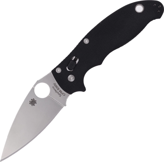 Spyderco Manix 2 Pocket Knife, 8.6 cm, satin, G10