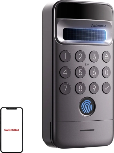 Clavier SwitchBot pour serrures intelligentes Keypad Vision Pro