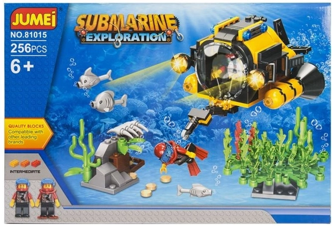 Jumei Unterwasser-Expedition – Bausatz mit 256 Teilen - 1 Stück