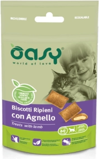 Oasy cat treats with lamb 60 g