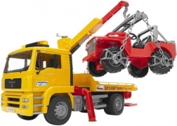 Bruder Tow Truck MAN and Off-road Jeep