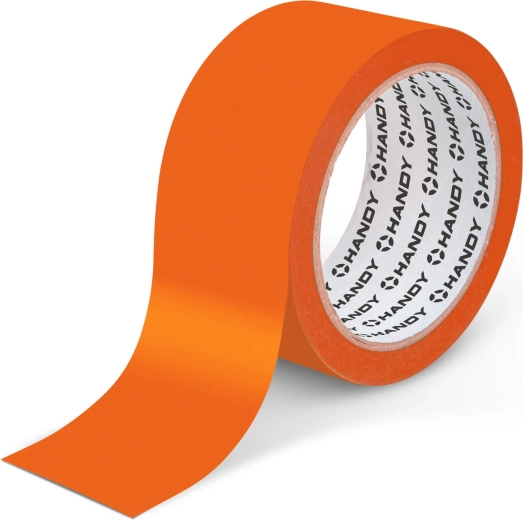 Afplaktape op waterbasis voor buitengebruik 50 m × 50 mm geel