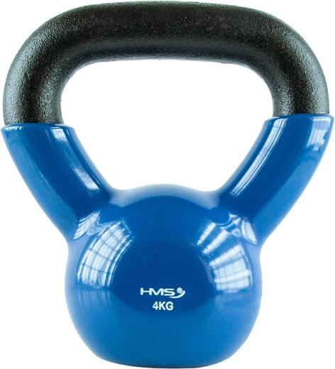 Kettlebell HMS 4 kg van vinyl