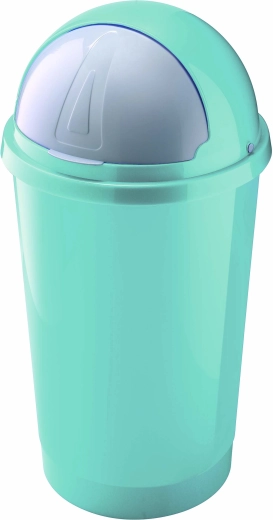 Poubelle en plastique HEIDRUN 6 l avec couvercle basculant