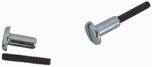 Verbindingsbeslag 38 mm van verzinkt staal, verpakking 50 stuks