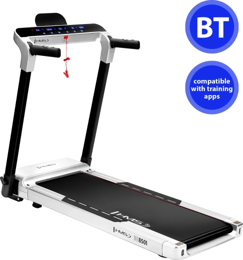 Tapis de course électrique HMS pour l’entraînement à domicile BE8501i