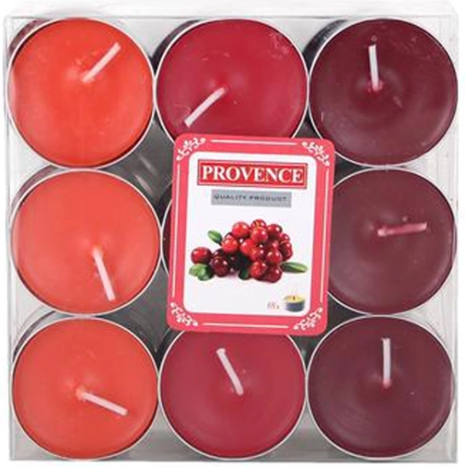 Bougies chauffe-plat Provence canneberge 18 pcs