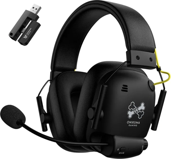 Casque gaming sans fil Onikuma GT888 noir