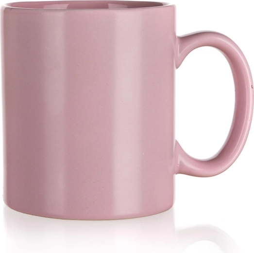 Tasse en céramique 350 ml, mat rose clair
