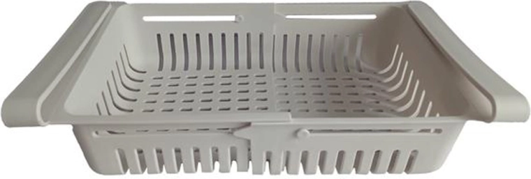 Ausziehbarer Kunststoff-Organizer für den Kühlschrank 28,5 × 16,2 × 7,5 cm