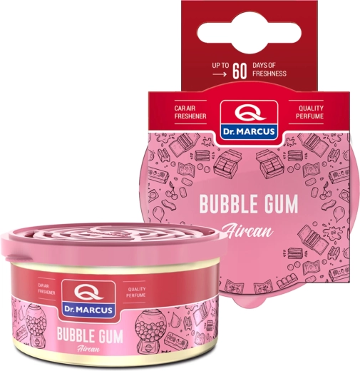 Dr. Marcus Aircan luchtverfrisser voor de auto Bubble Gum