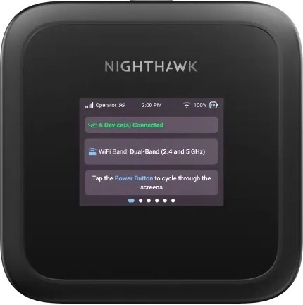Netgear Nighthawk M3 5G mobile hotspot with Wi‑Fi 6