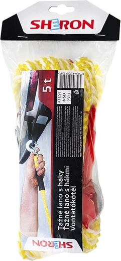 Tow rope with hooks 3.5 m × 16 mm, 5000 kg SHERON
