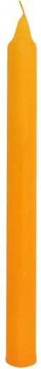 Bistro candle 24 cm orange