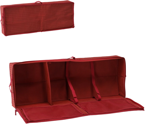 Organizer voor inpakpapier rood 80 × 30 × 12 cm